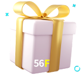 Receba seus bônus de boas-vindas no 56F